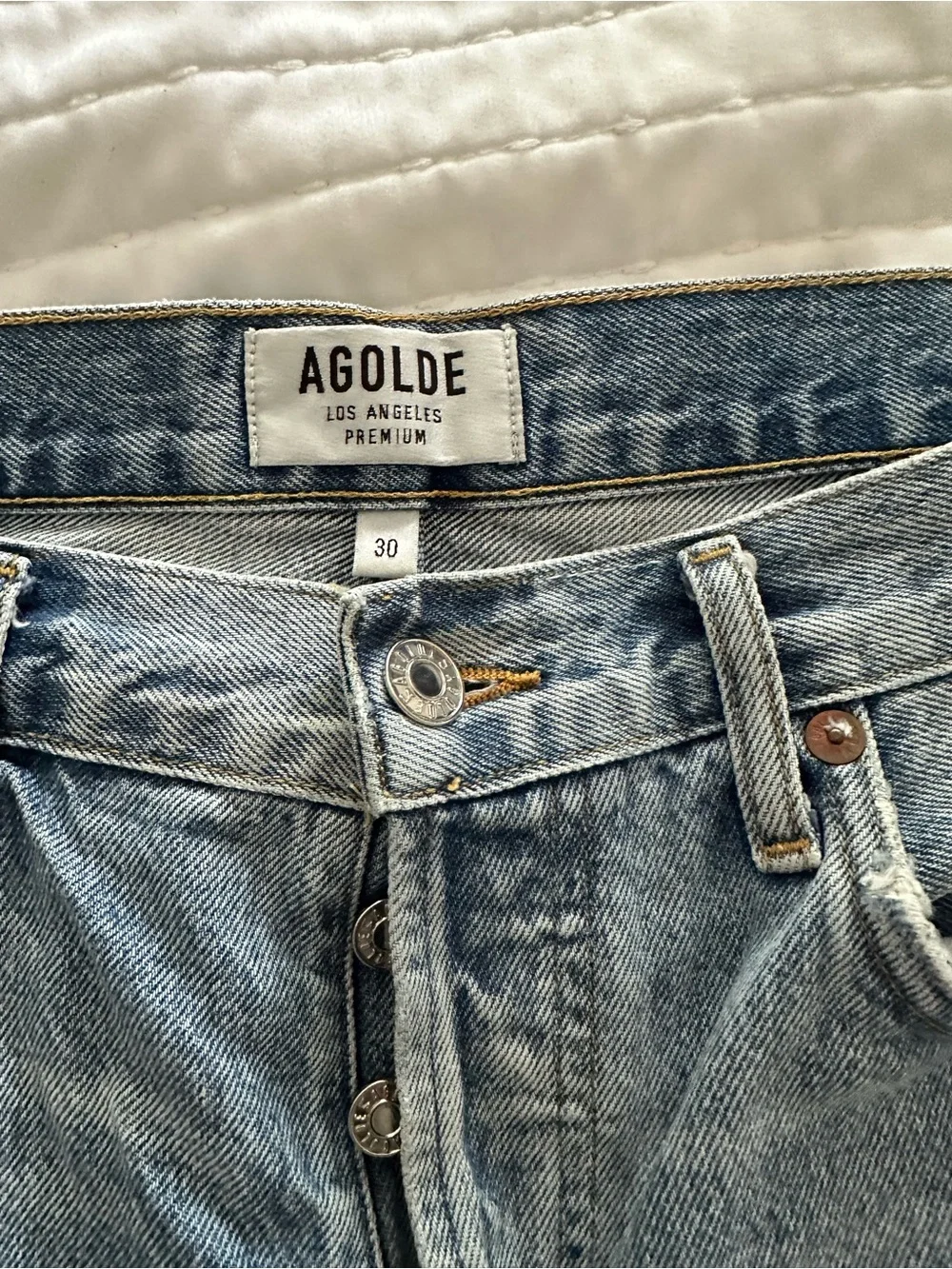 Agolde Parker shorts (size 30) - Picture 3 of 4